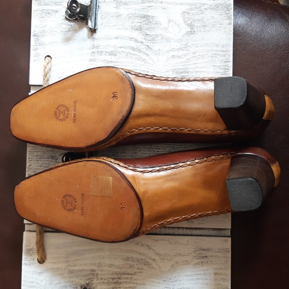 Quercioli Firenze Leather Heels Handmade in Florence - Picture 9 of 16